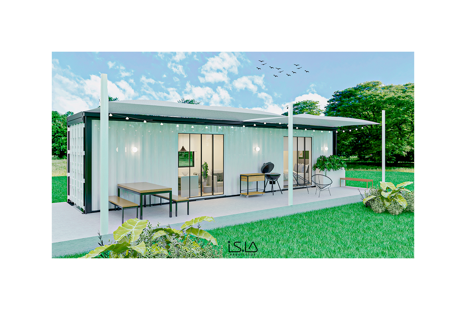 Casa Container Industrial